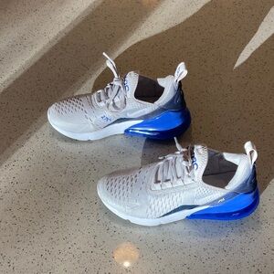 Brand new Kids' Athletic Sneakers in Gray and Blue